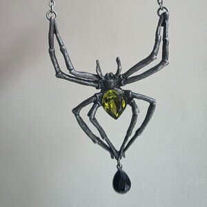 Alchemy Gothic Spider necklace